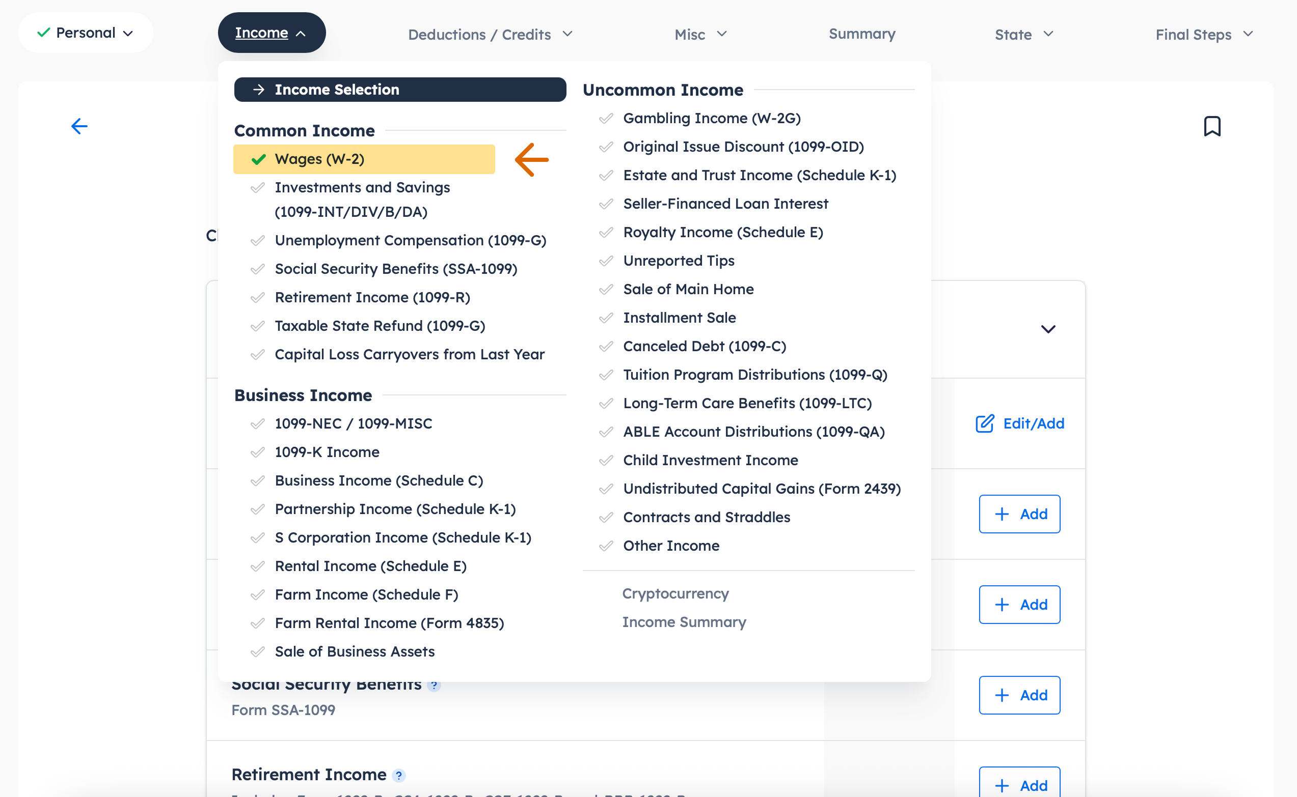 Crypto Tax Software - Report Investments on Your Taxes | FreeTaxUSA®
