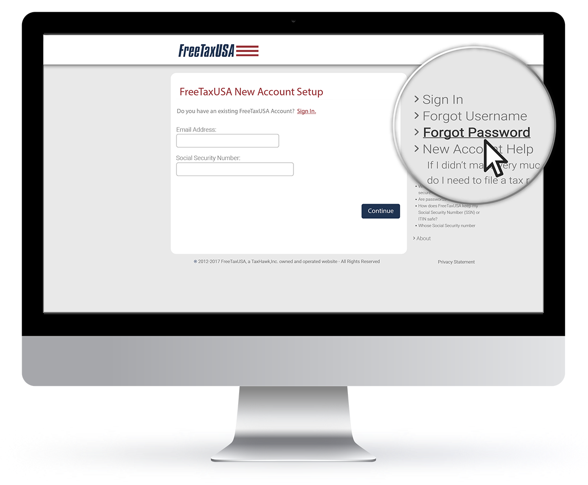 STEP 2 Enter your SSN and the email address on your account